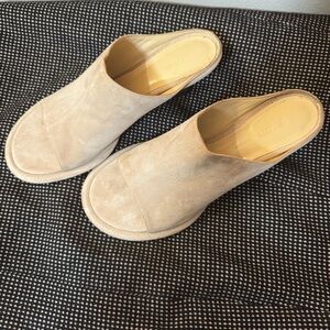 Khaite Suede Shoes Sandals Mules